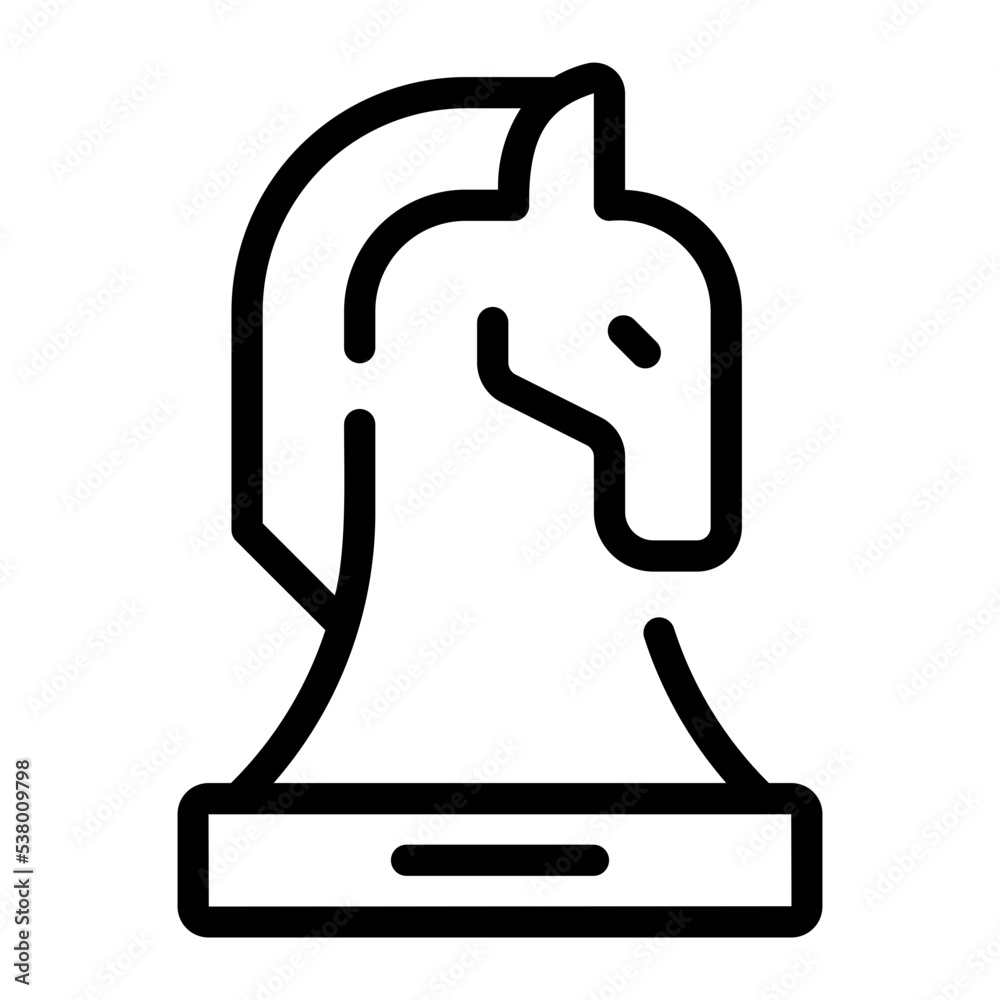 strategy line icon strategy line icon