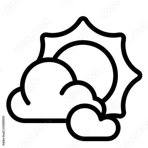 cloudy day icon