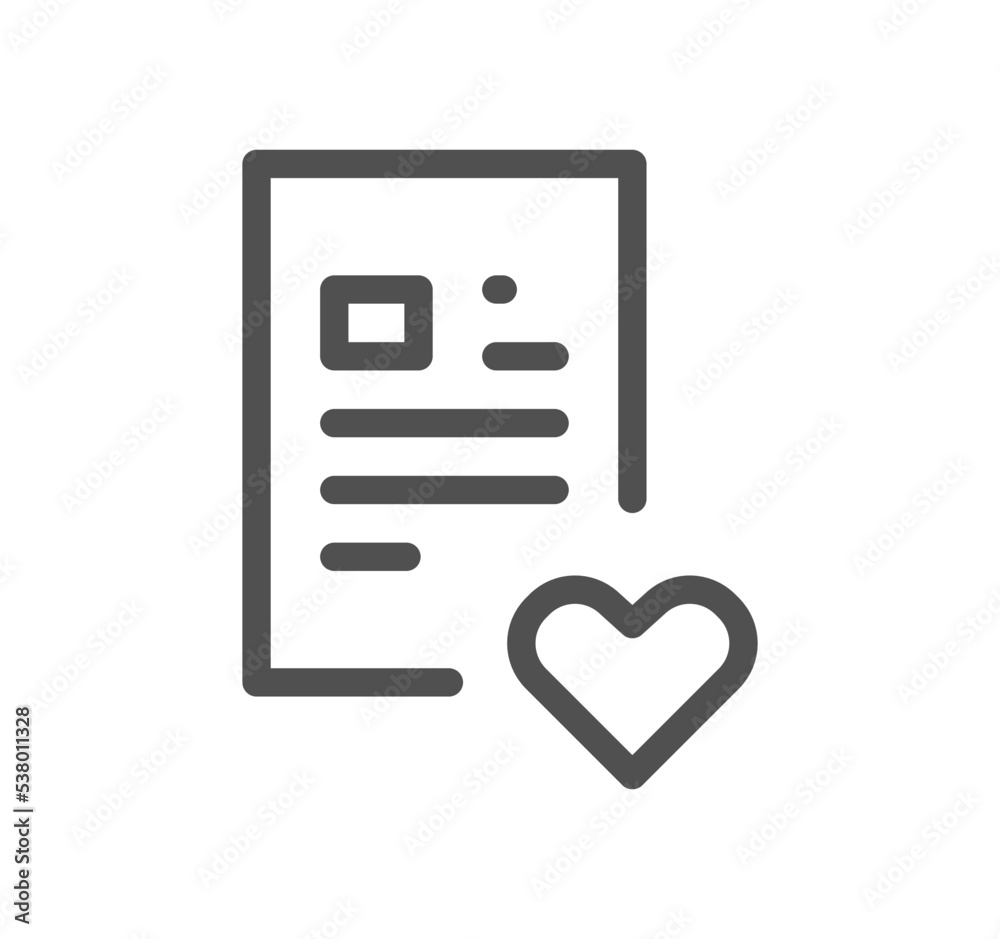Document icon outline and linear vector. Document icon outline and linear vector.