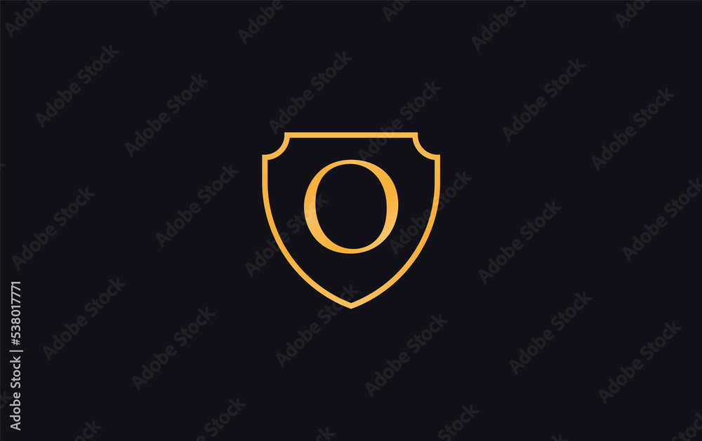 Safety shield logo design stock image