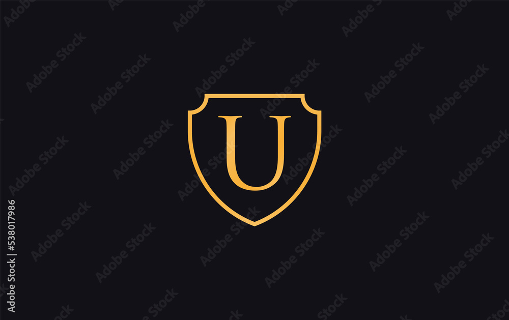 Safety shield logo design stock image Safety shield logo design stock image