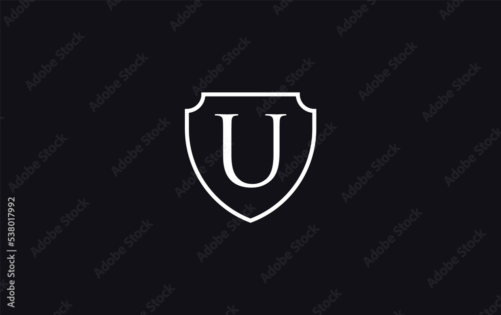 Safety shield logo design stock image Safety shield logo design stock image