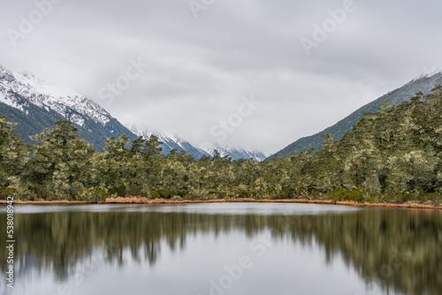 Lake Reflection at Lewis Pass