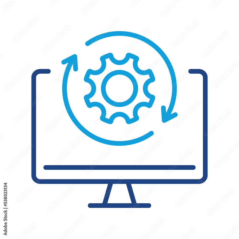Software upgrade icon