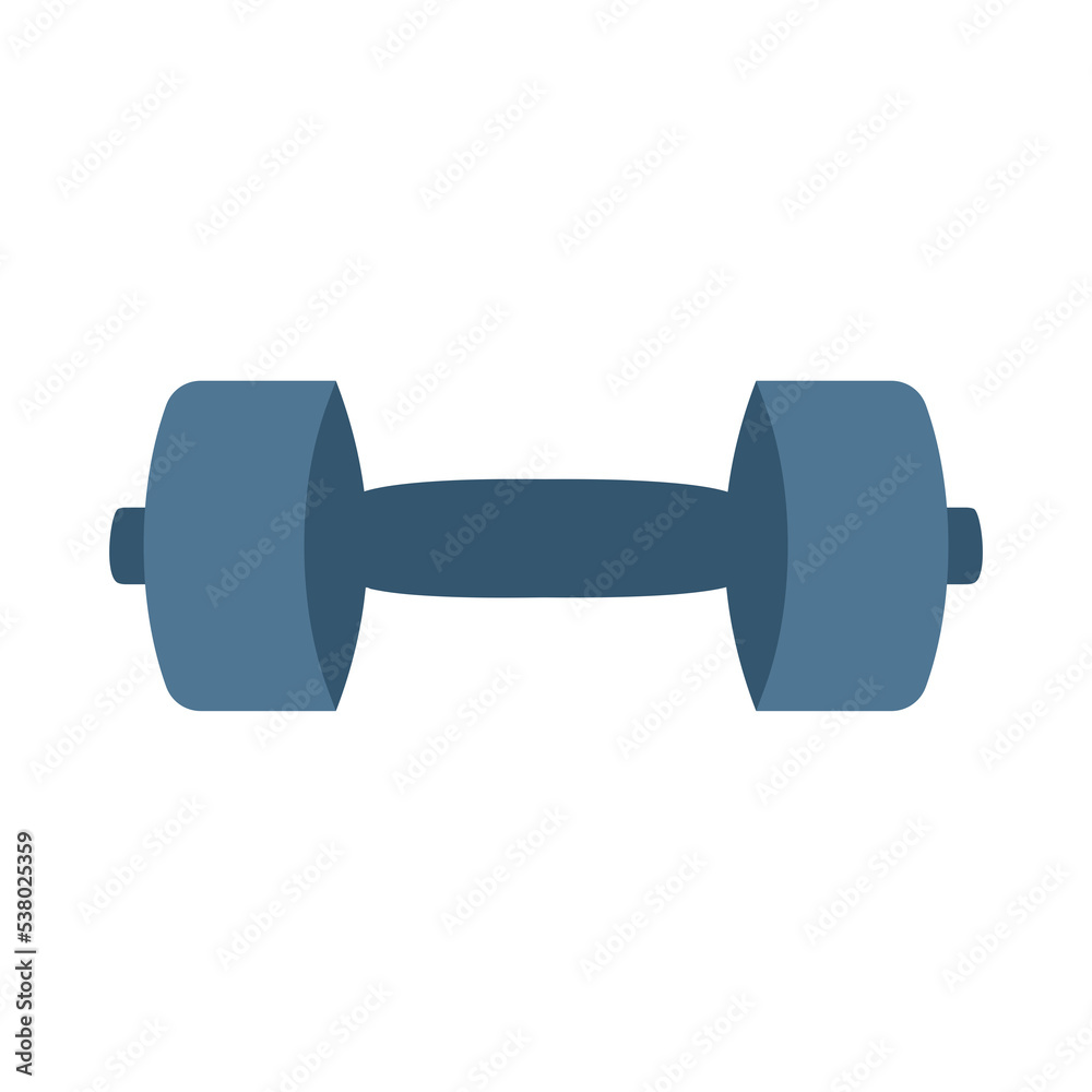 dumbbell isolated on white dumbbell isolated on white