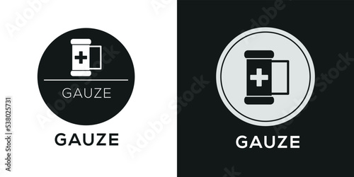 Creative (Gauze) Icon ,Vector sign.