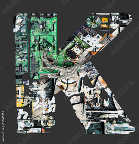 electronic K