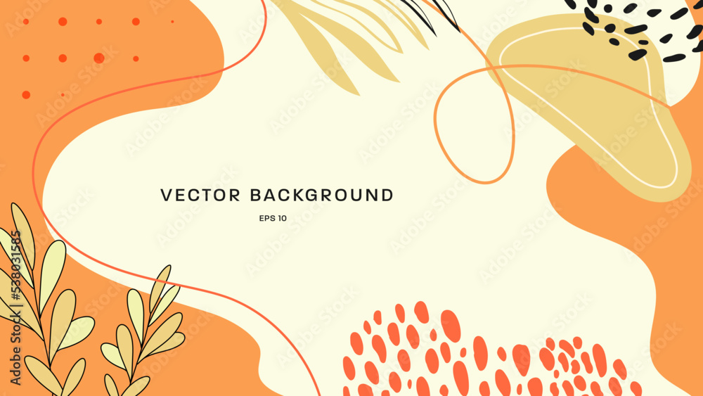 Vector abstract colorful background design.
