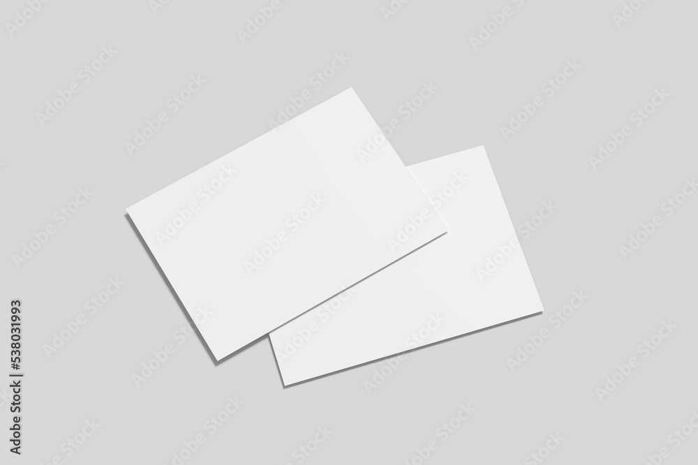 Postcard Blank Mockup Postcard Blank Mockup