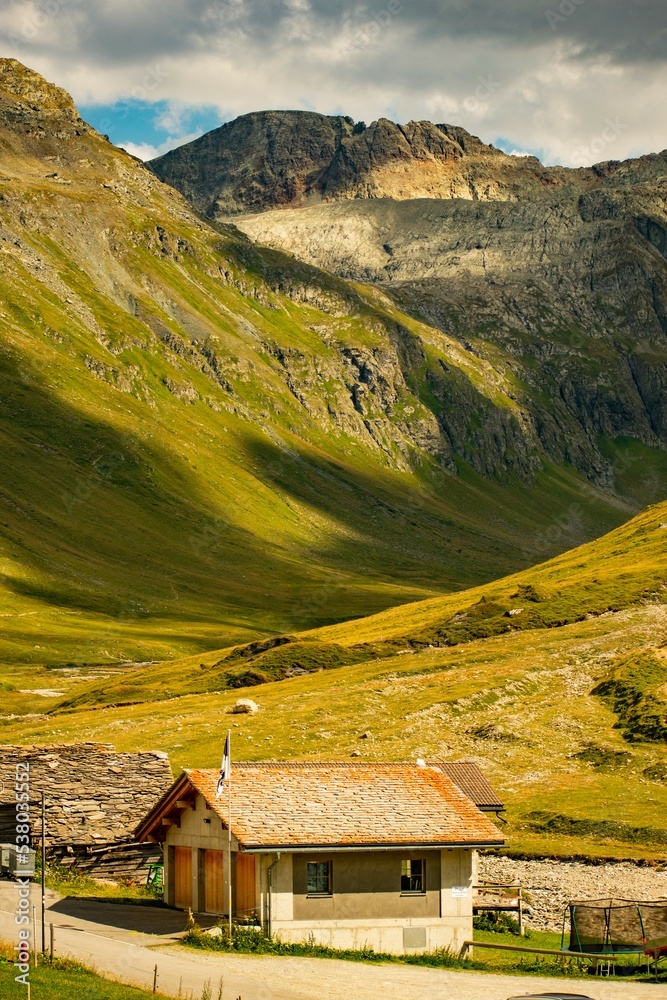 house on the mountain