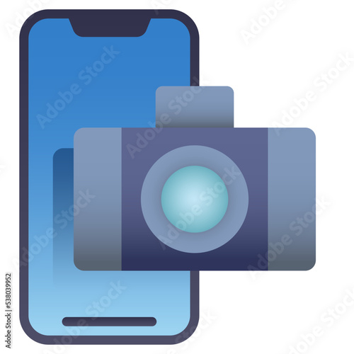 mobile camera icon