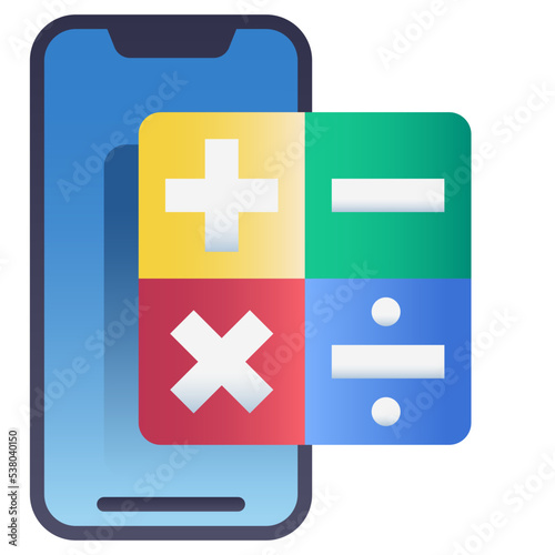 mobile calculator icon