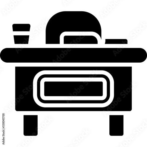 Teacher Desk Icon