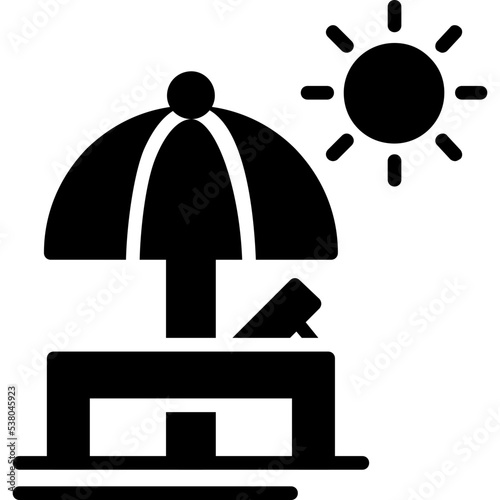 Sunbed Icon
