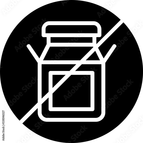 No Milk Icon
