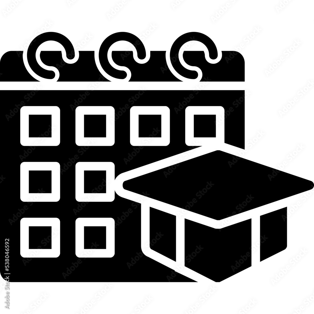Fototapeta premium Calendar Icon
