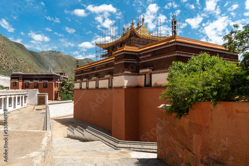 Labrang Temple, Xiahe, Gannan, Gansu, China photo