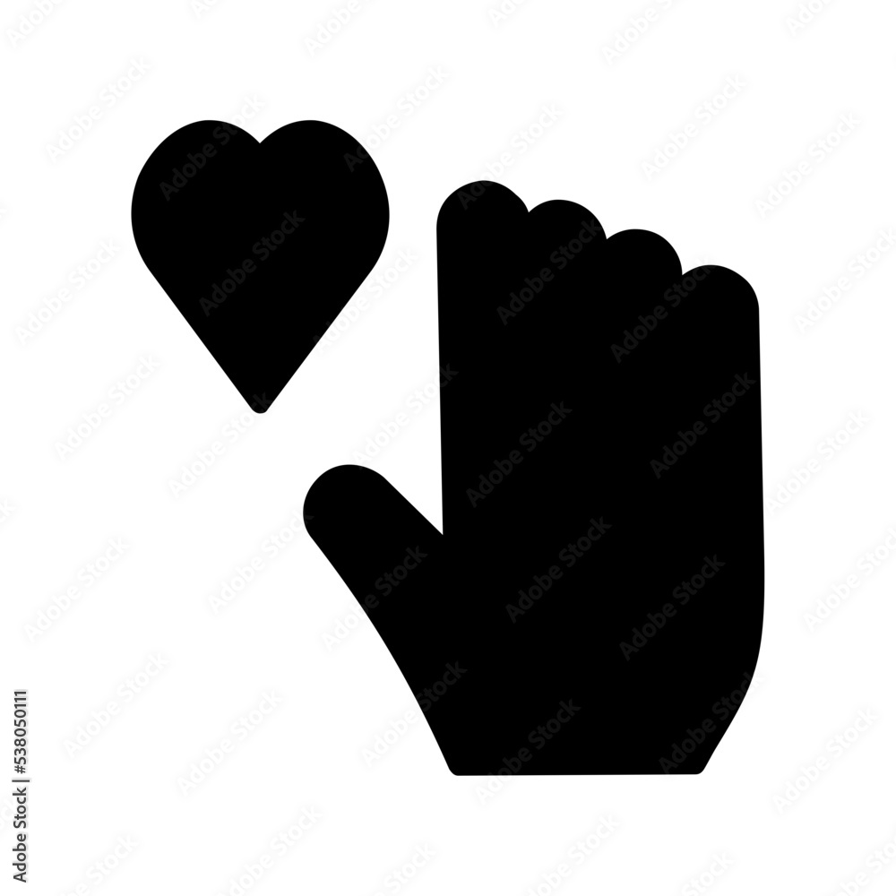 Palm of Hand Icon Palm of Hand Icon