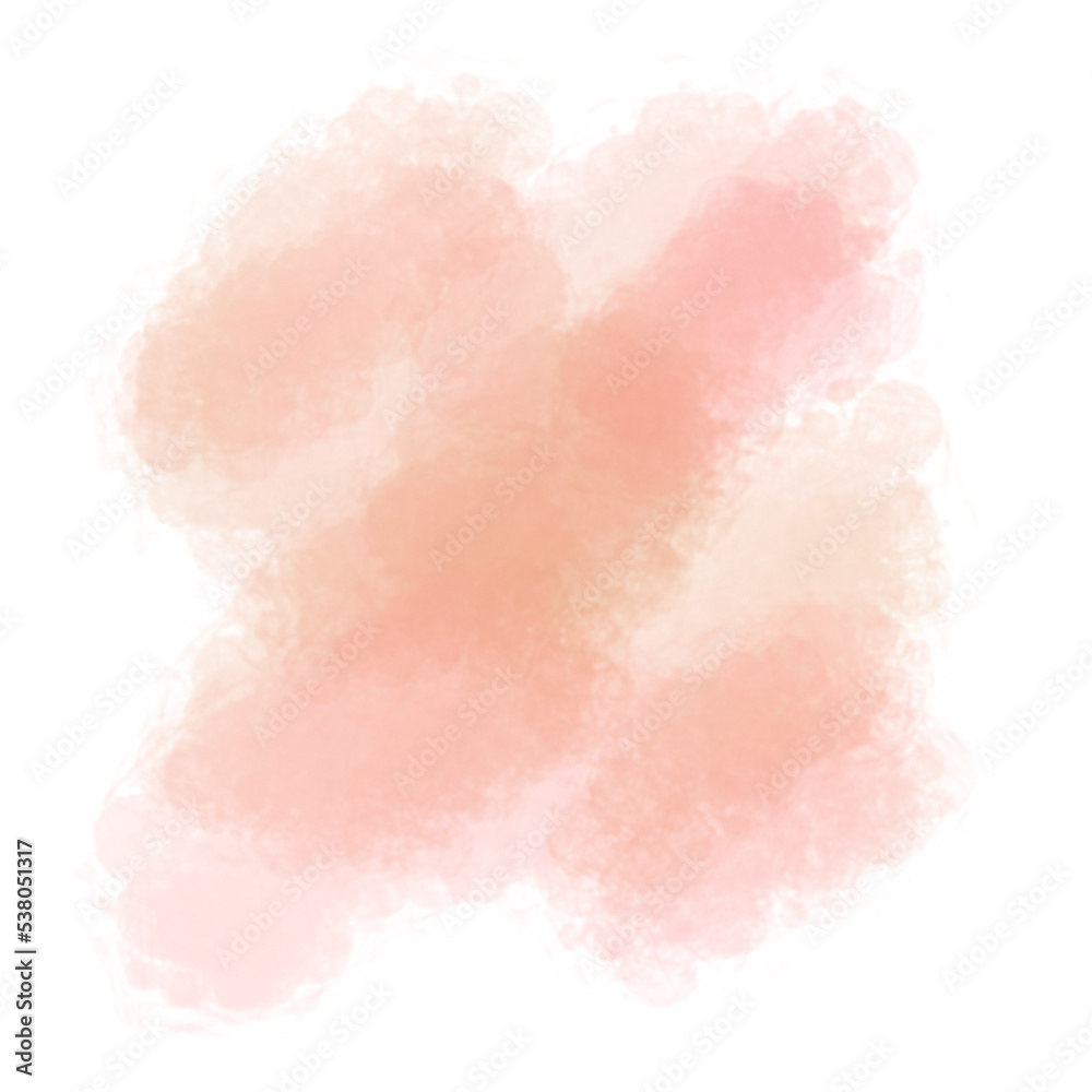 Pink Abstract Watercolor Brush Splash Background
