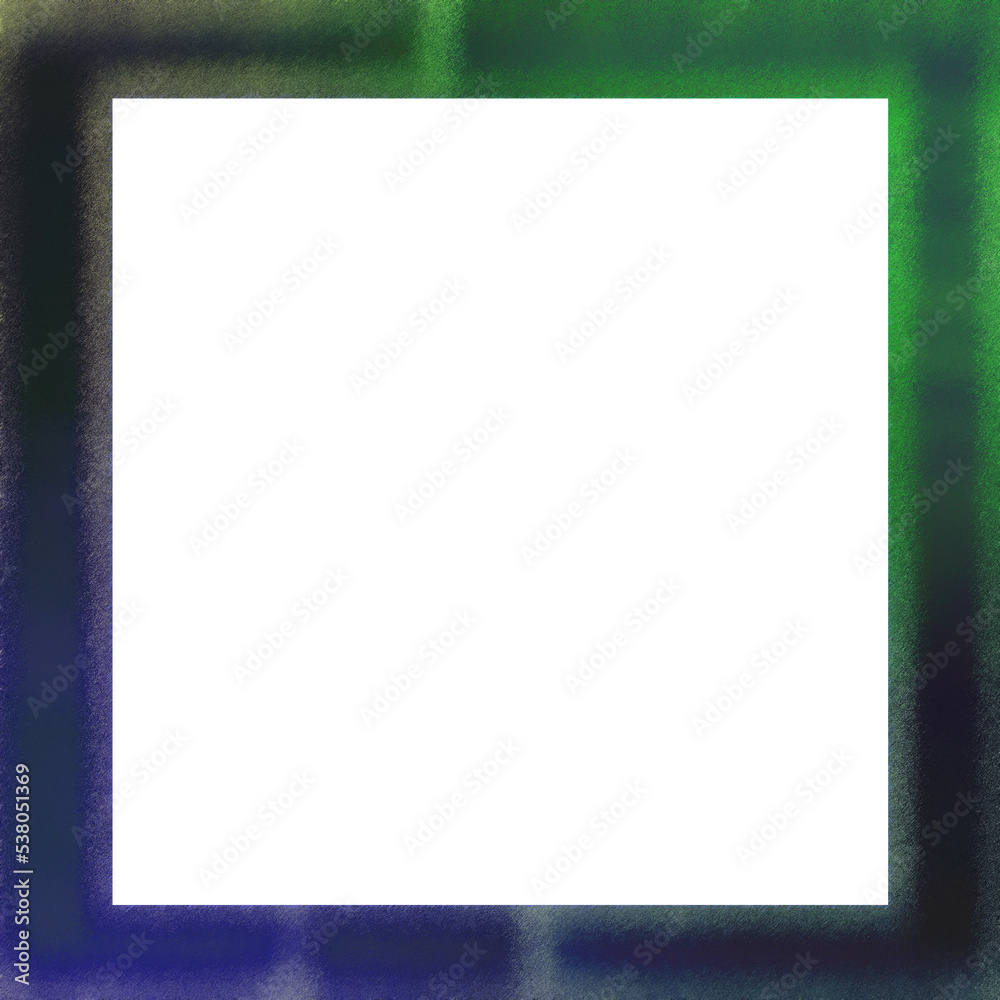 Abstract transparent glitch art border element. Abstract transparent glitch art border element.