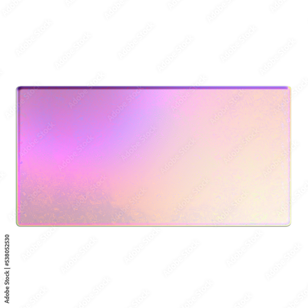 Abstract transparent glitch art border element. Abstract transparent glitch art border element.