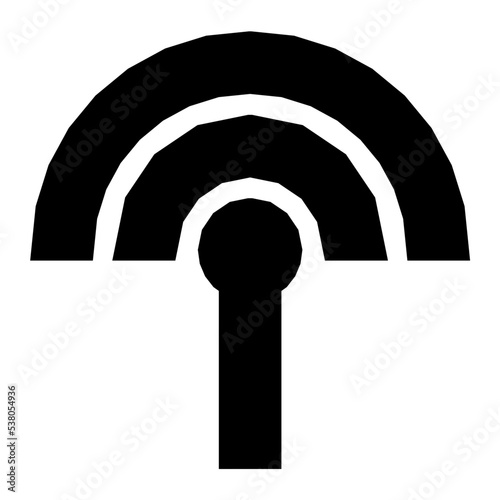 Wifi Zone Vector Icon