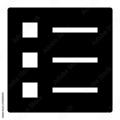 Checklist Vector Icon