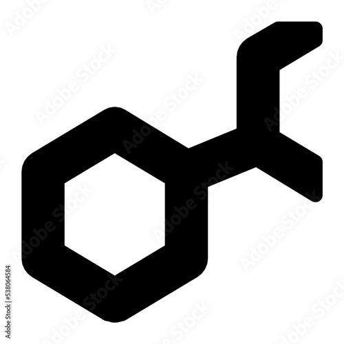 Molecule Vector Icon