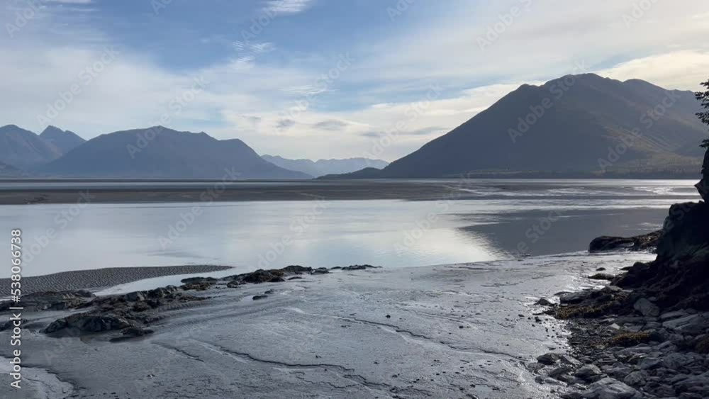 Turnagain Arm view from Hope Alaska Turnagain Arm view from Hope Alaska