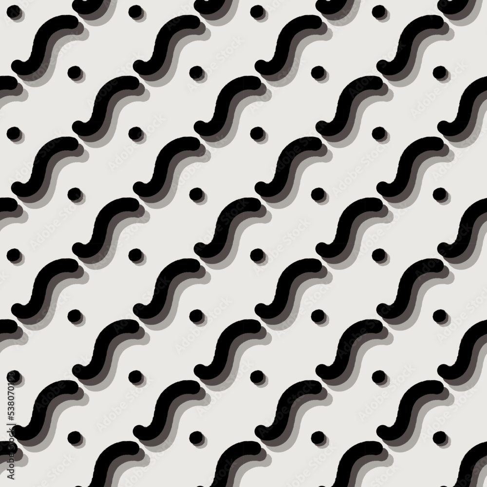Vector seamless abstract brush effect pattern Vector seamless abstract brush effect pattern
