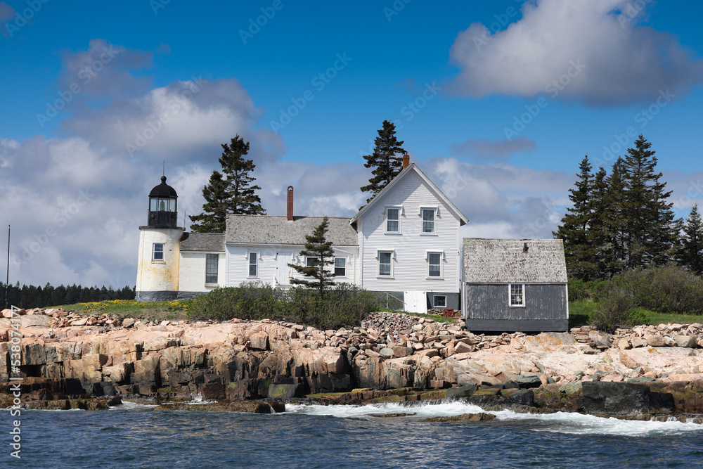 Winter Harbor Lighthouse in Maine