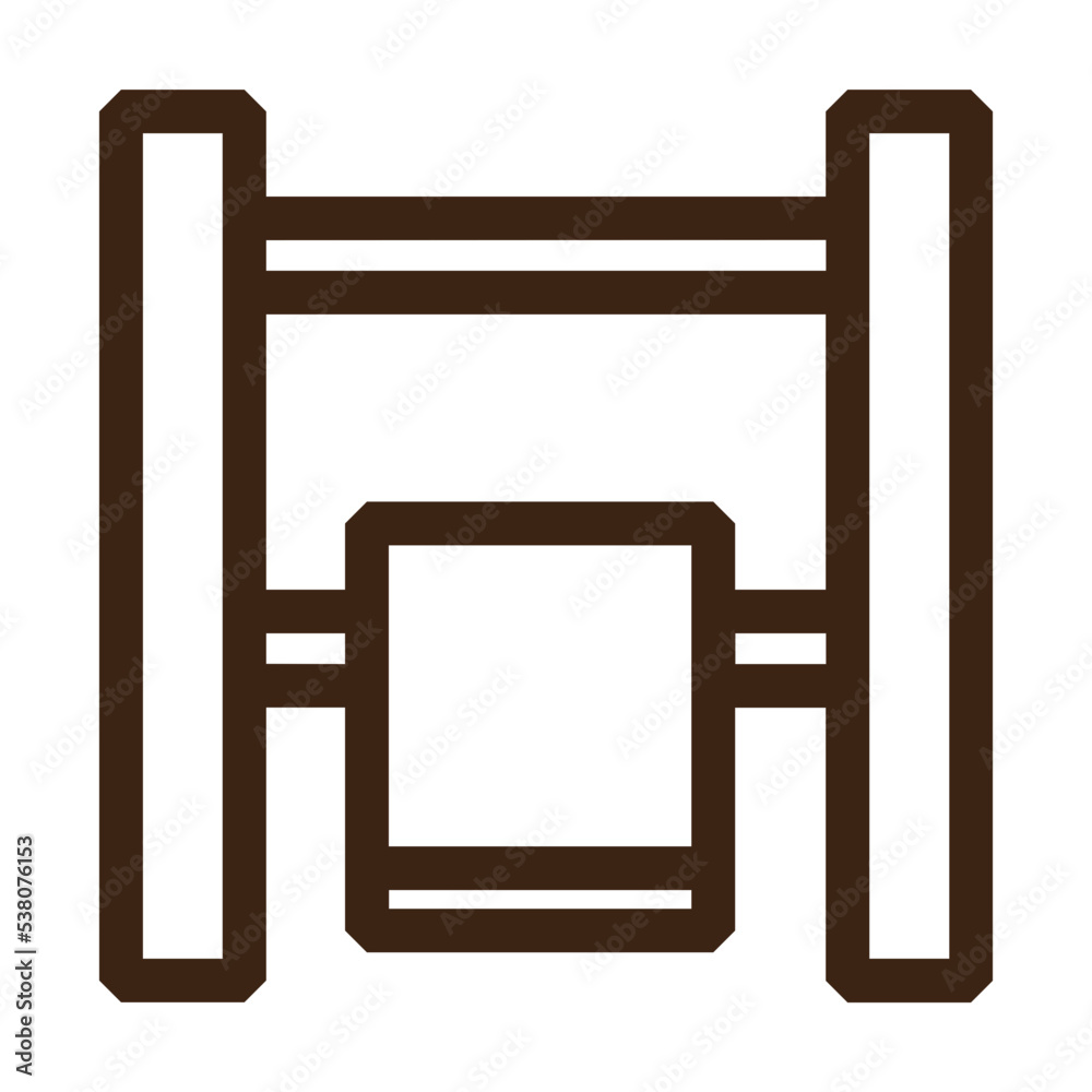 healthcare hospital towel outline icon healthcare hospital towel outline icon