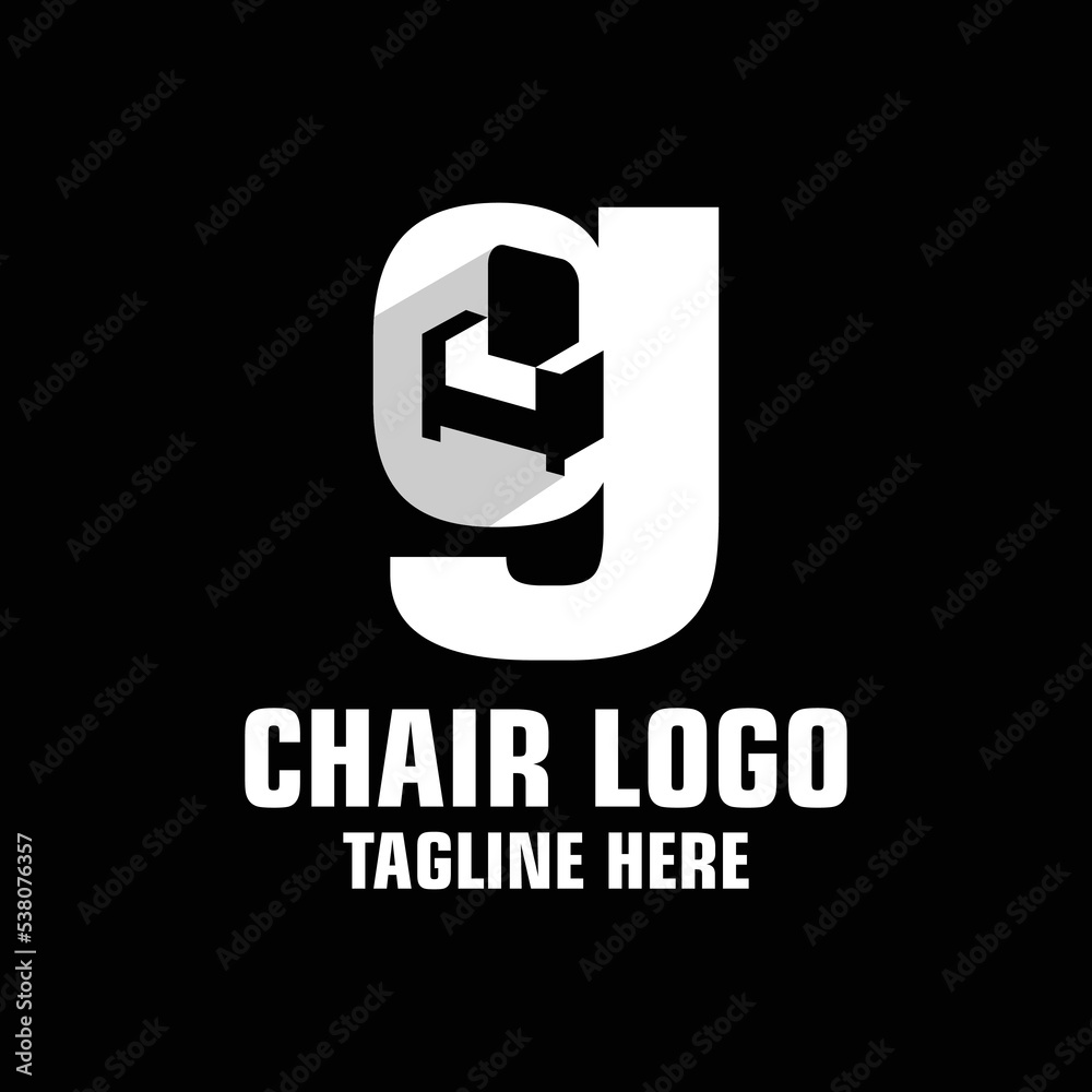 Fototapeta premium Letter G Sofa Logo Design Template Inspiration, Vector Illustration.