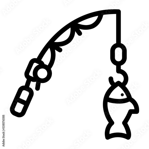 fishing line icon