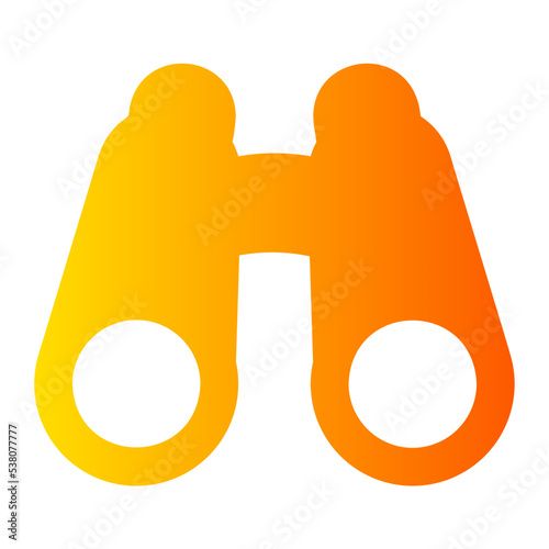 binocular gradient icon