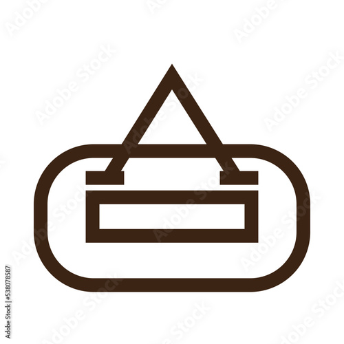 woman fashion shop outline icon