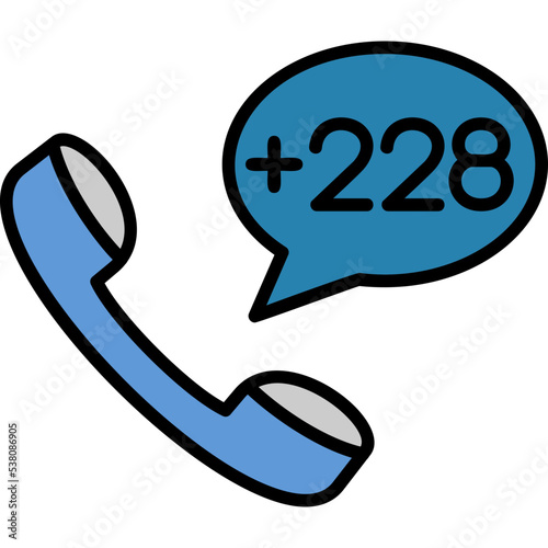 Togo Dial code Icon