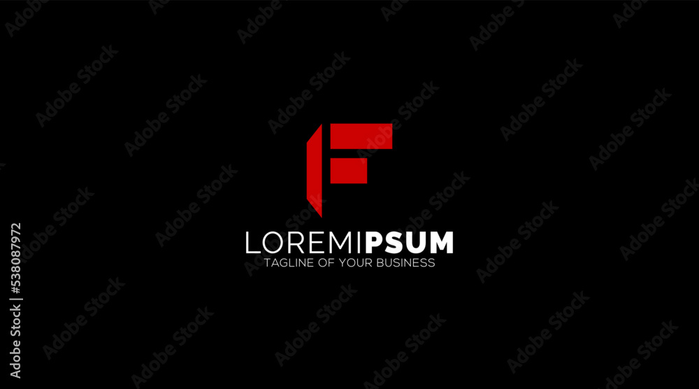 Letter F logo icon design template elements Letter F logo icon design template elements