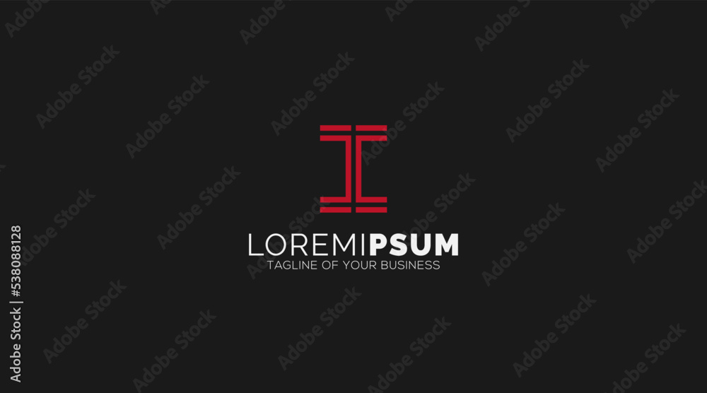 Letter I logo icon design template elements
Letter I logo icon design template elements