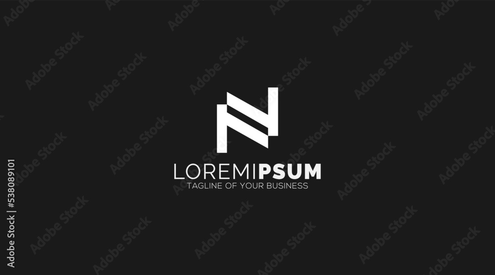 Letter N logo icon design template elements
Letter N logo icon design template elements