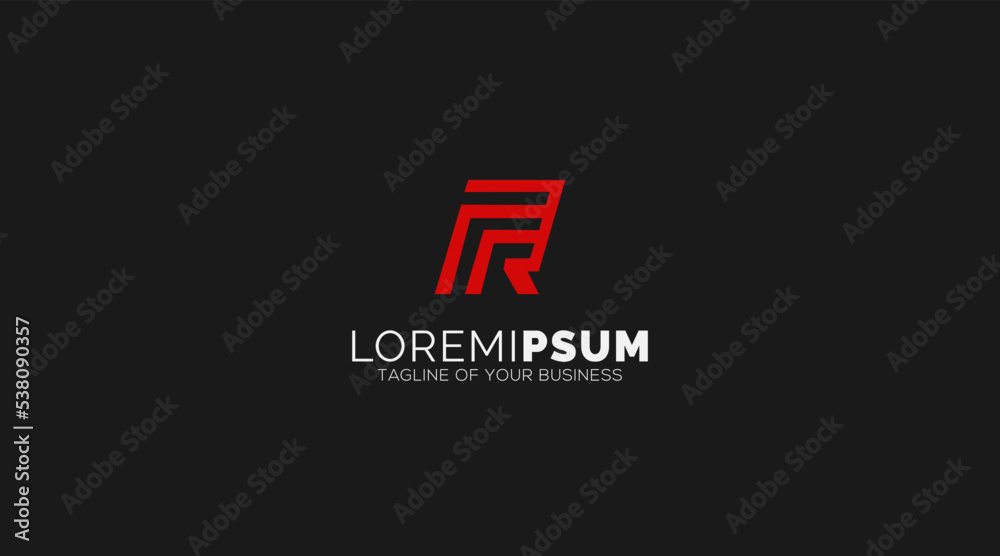 Letter R logo icon design template elements
Letter R logo icon design template elements