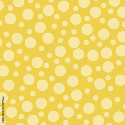 circles white translucent on a yellow black background pattern balls bubbles