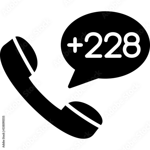 Togo Dial code Icon