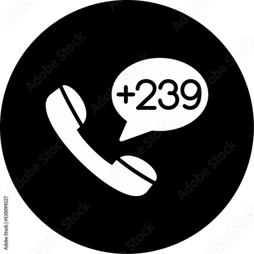 Sao Tome and Principe Dial code Icon
