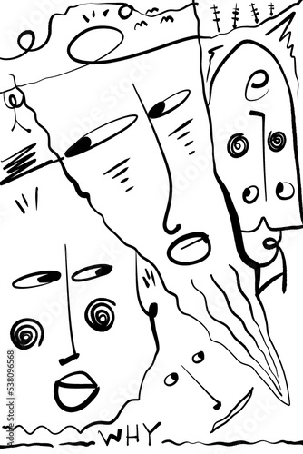 hand drawn illustration