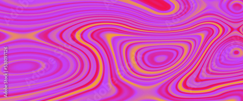 Seamless pattern with pink swirls. Abstract ink painting background, Mixture of acrylic paints. Bright multicolored marble texture. Beautiful stains of liquid nail lacquers. Fluid art. Glossy liquify