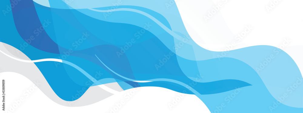 Blue & white abstract wave background for banner or poster. Vector design pattern template. page. Blue & white abstract wave background for banner or poster. Vector design pattern template. page.