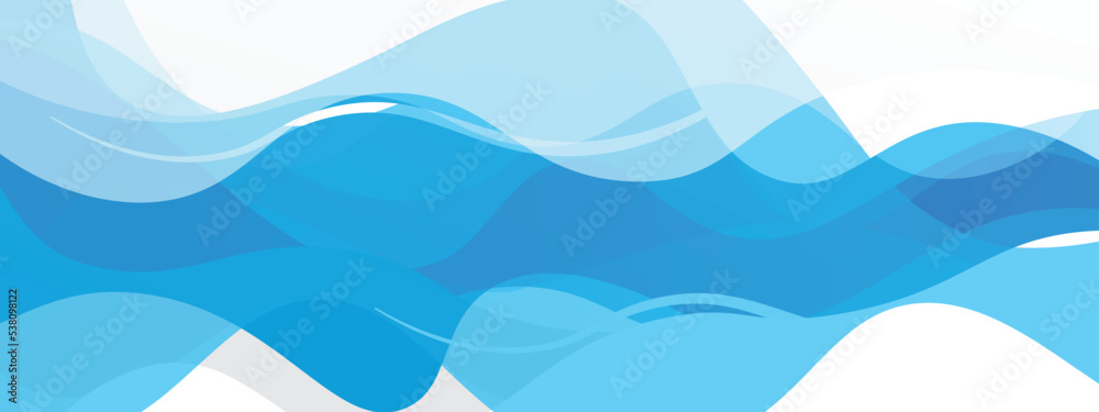 Blue & white abstract wave background for banner or poster. Vector design pattern template. page. Blue & white abstract wave background for banner or poster. Vector design pattern template. page.