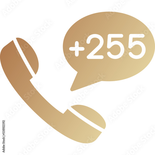 Tanzania Dial code Icon