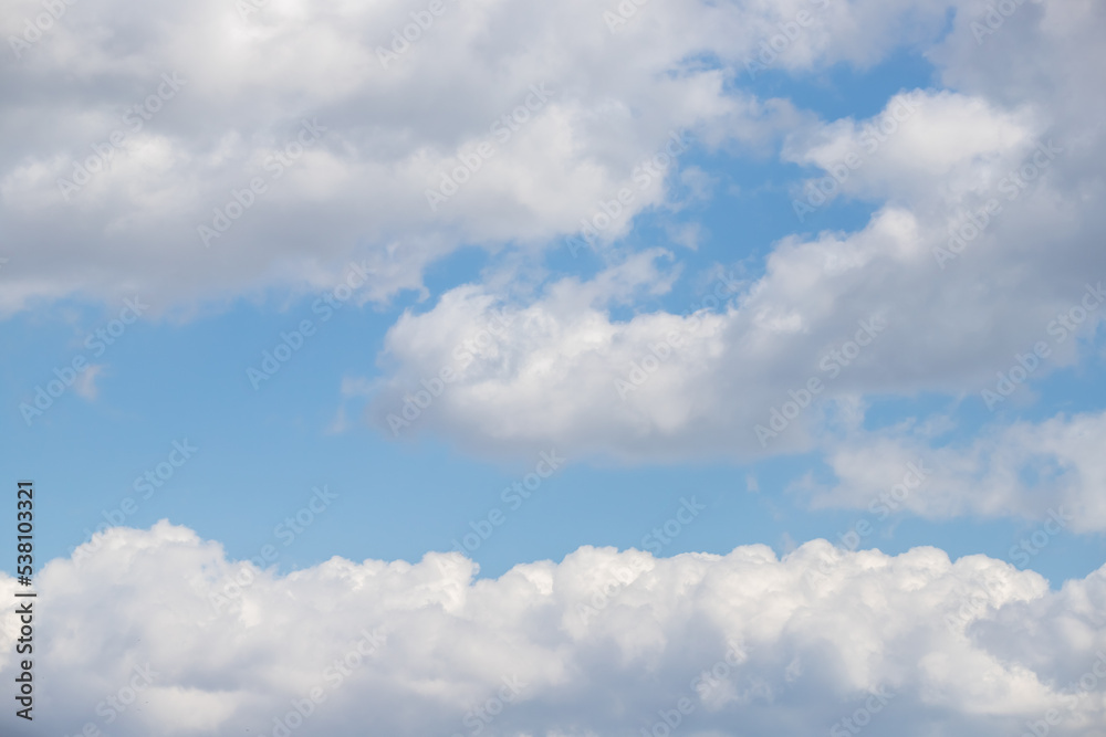 Blue sky background with white clouds. Blue sky background with white clouds.